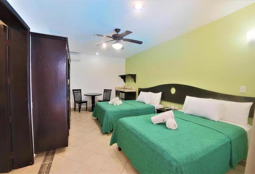 Habitació Estàndard 2 Llits Matrimoni, Playa Del Carmen