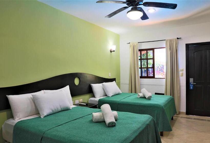 Standard Room 2 Double Beds, Playa Del Carmen