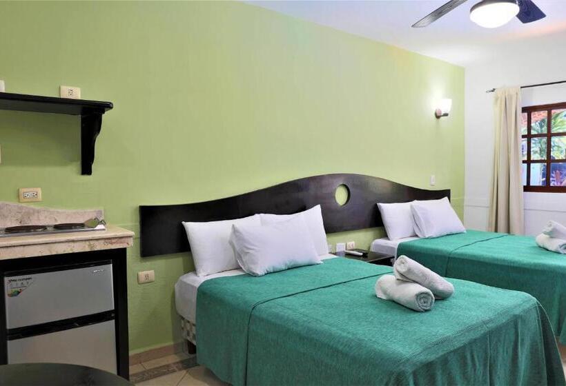 اتاق استاندارد با 2 تخت دوبل, Colonial Playa Del Carmen
