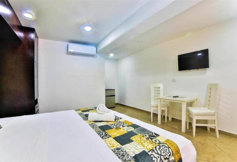 اتاق استاندارد با تخت بزرگ, Colonial Playa Del Carmen