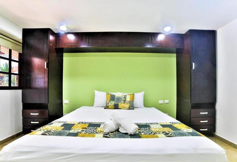 اتاق استاندارد با تخت بزرگ, Colonial Playa Del Carmen