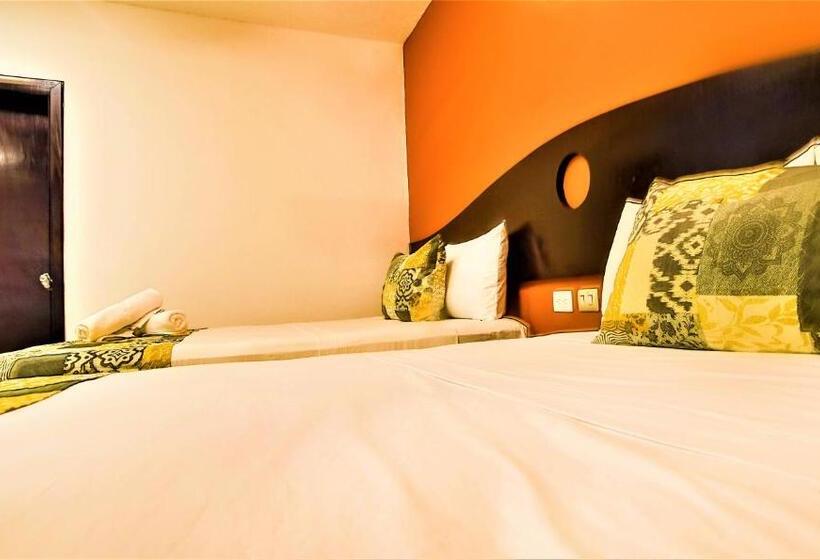 Standard Room 2 Double Beds, Playa Del Carmen