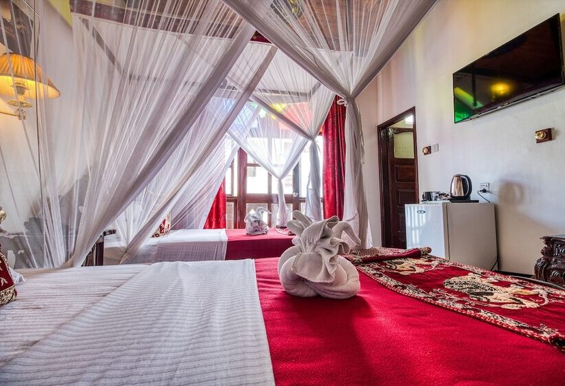 اتاق استاندارد با بالکن و چشم‌انداز دریا, Tembo House