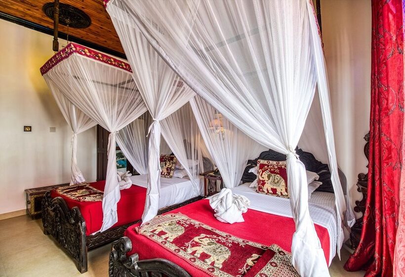 اتاق استاندارد با بالکن و چشم‌انداز دریا, Tembo House