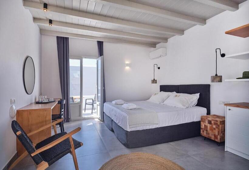 带海景的标准房, Parian Village Beach Hotel   Adults Only