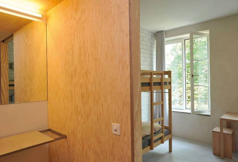 اتاق استاندارد با سرویس بهداشتی مشترک, Basel Youth Hostel