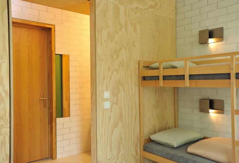 اتاق استاندارد چهارنفره با سرویس بهداشتی مشترک, Basel Youth Hostel