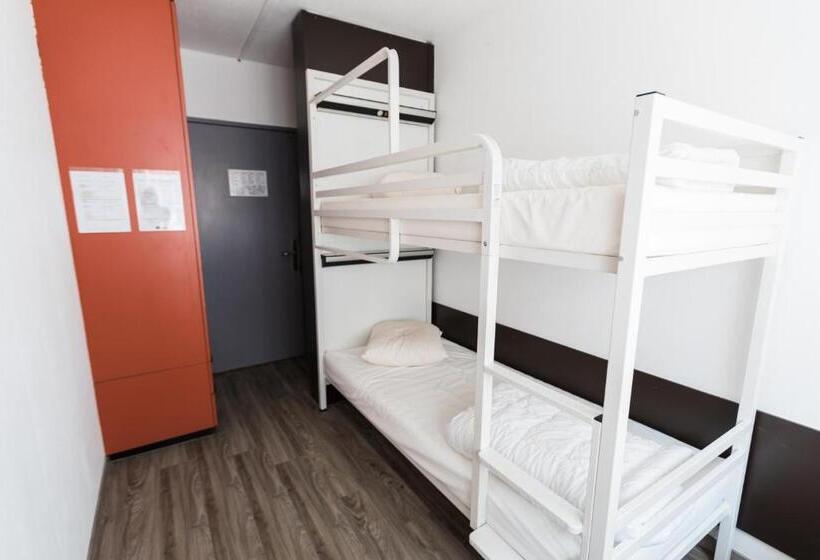 اتاق استاندارد با تختخواب دوطبقه و حمام مشترک, City Hostel Geneva