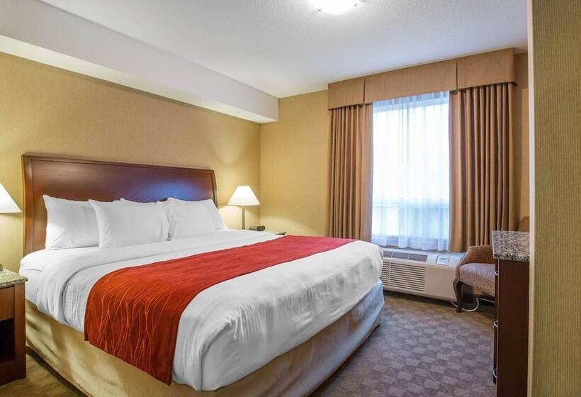 Suite with Hot Tub, Comfort Inn And Suites Airdrie