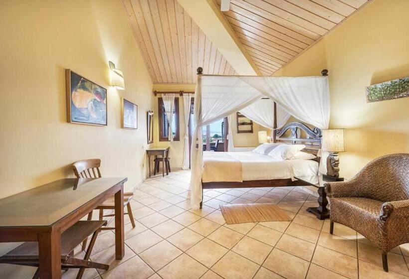 اتاق اجرایی با چشم‌انداز دریا, Rastoni Hotel Aegina