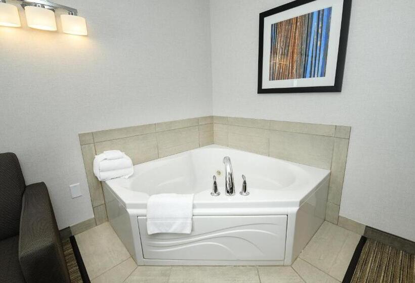 带大床的标准间, Holiday Inn Express Hotel & Suites Grand Forks, An Ihg
