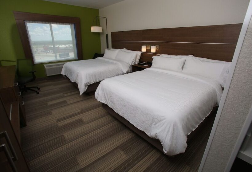 身障者適用スタンダードルーム, Holiday Inn Express  And Suites Lincoln Airport