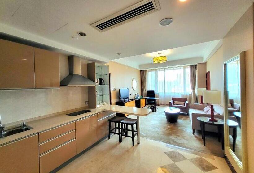 Appartement met 1 Slaapkamer, Tianjin Saixiang