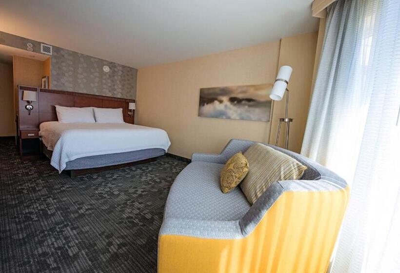 اتاق استاندارد با تخت بزرگ, Courtyard By Marriott Halifax Downtown