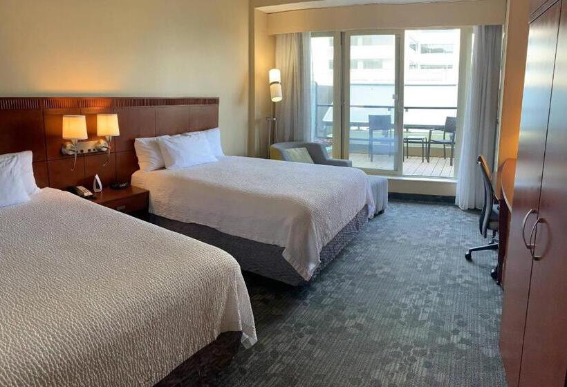 اتاق استاندارد با 2 تخت دوبل, Courtyard By Marriott Halifax Downtown