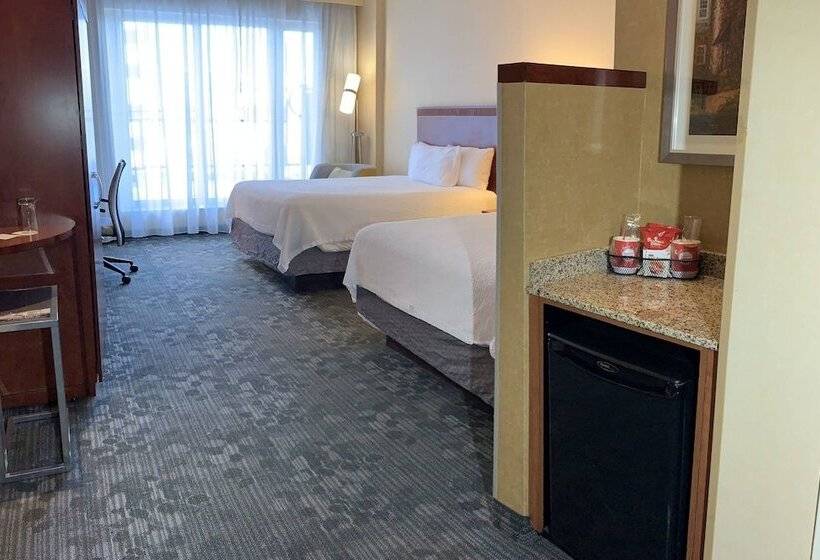 اتاق استاندارد با 2 تخت دوبل, Courtyard By Marriott Halifax Downtown