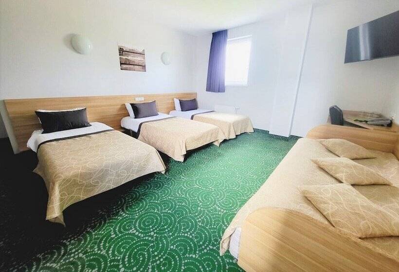 اتاق استاندارد چهار تخته, Green Vilnius