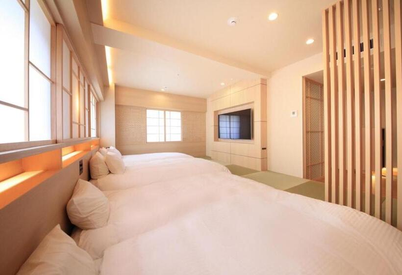 اتاق استاندارد چهار تخته, Richmond Hotel Kagoshima Kinseicho