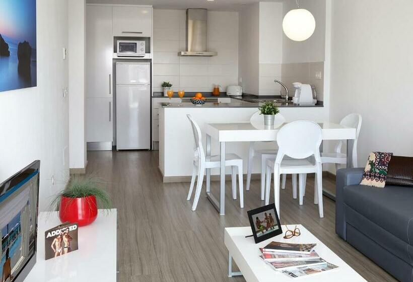 1 Bedroom Deluxe Apartment Side Sea View, Axel Beach Ibiza   Adults Only