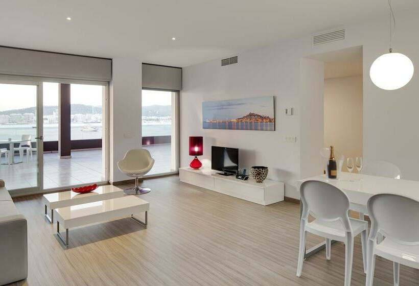 Suite Deluxe Vista Mar, Axelbeach Ibiza Suites Apartments Spa And Beach Club  Adults Only