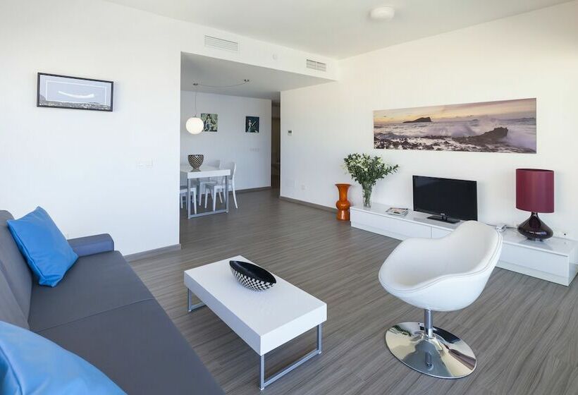 Suite Deluxe Vue Mer, Axelbeach Ibiza Suites Apartments Spa And Beach Club  Adults Only