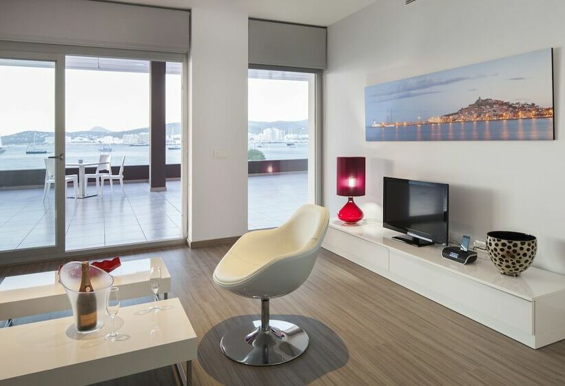 Suite Deluxe Vista Mar, Axelbeach Ibiza Suites Apartments Spa And Beach Club  Adults Only