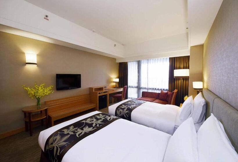 اتاق استاندارد با چشم‌انداز دریا, Fullon Hotel Hualien