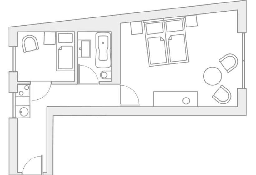 استودیو خانوادگی, Appartement Hotel An Der Riemergasse