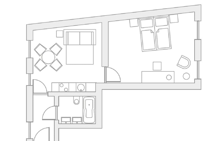 سوئیت راحتی, Appartement An Der Riemergasse