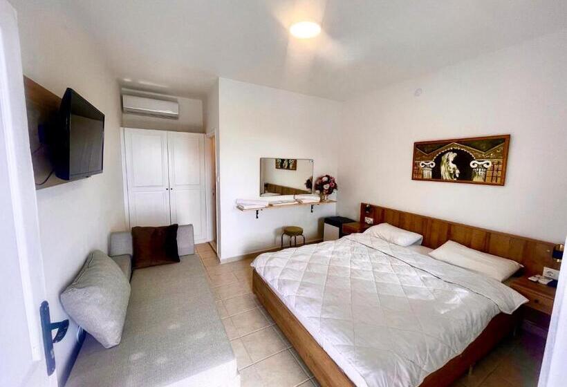 اتاق استاندارد با بالکن و چشم‌انداز دریا, Aspat Hotel Bodrum   Beach&restaurant