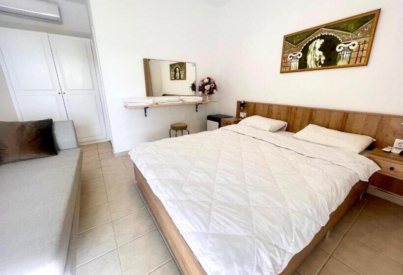 اتاق استاندارد با بالکن و چشم‌انداز دریا, Aspat Hotel Bodrum   Beach&restaurant