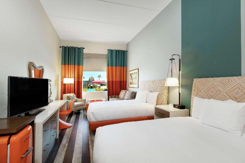 اتاق استاندارد با چشم‌انداز استخر, Doubletree By Hilton Hotel Galveston Beach