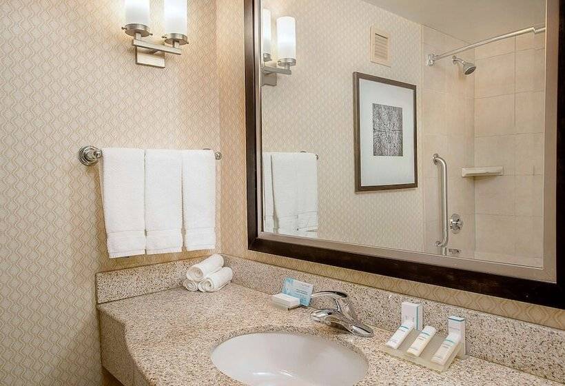 غرفة قياسية سرير كينج, Hilton Garden Inn St. Louis Airport