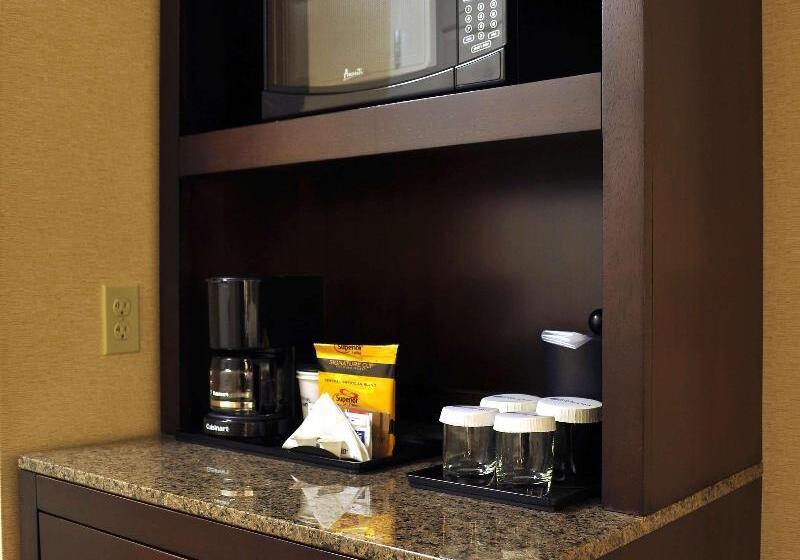 اتاق لوکس با تخت بزرگ, Hilton Garden Inn St. Louis Airport
