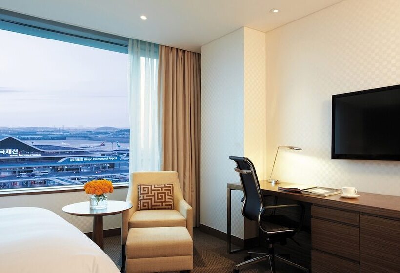 اتاق لوکس با چشم‌انداز, Lotte City Hotel Gimpo Airport