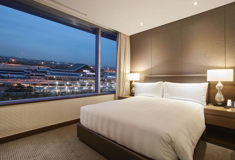 اتاق لوکس با چشم‌انداز, Lotte City Hotel Gimpo Airport