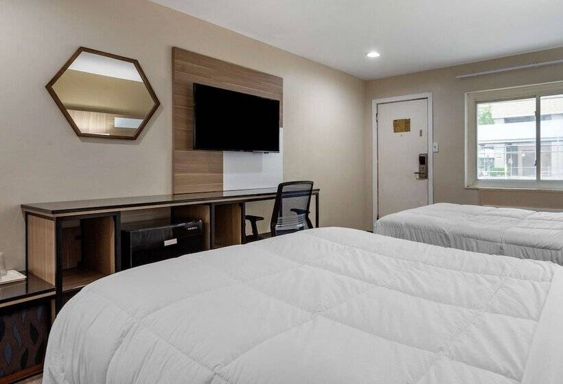 اتاق استاندارد با 2 تخت دوبل, Rodeway Inn Oceanview
