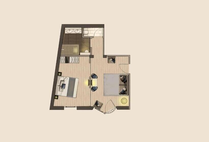 سوییت جونیور با بالکن, Seiblishof Superior Hotel Ischgl