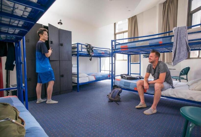 Bed in Shared Room with Shared Bathroom, Yha Sydney Central