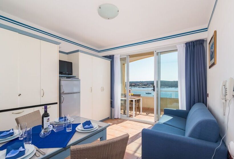 آپارتمان 1 خوابه با بالکن و چشم‌انداز دریا, Family Resort Del Mar