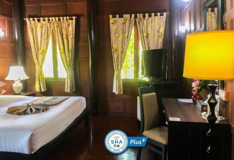 اتاق لوکس, Baan Amphawa Resort & Spa