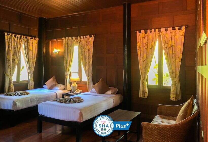 اتاق لوکس, Baan Amphawa Resort & Spa