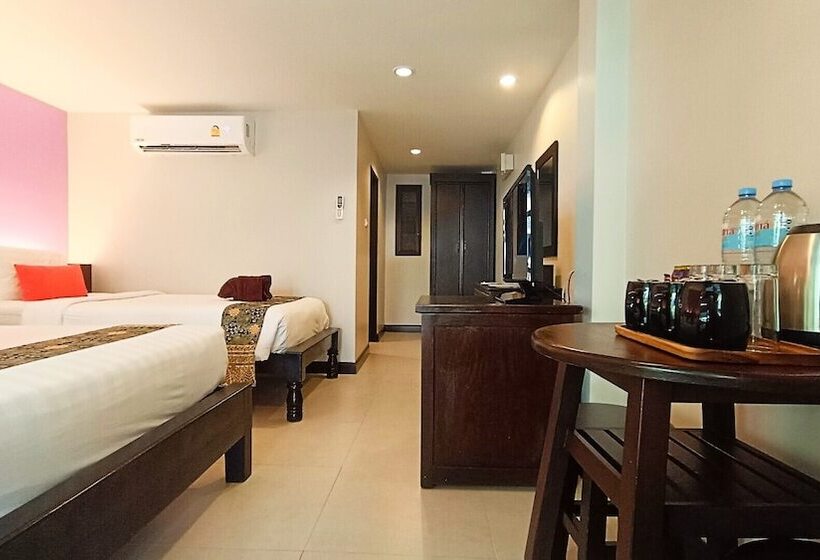 اتاق استاندارد سه تخته با چشم‌انداز باغ, Chaweng Garden Beach Resort   Sha Plus