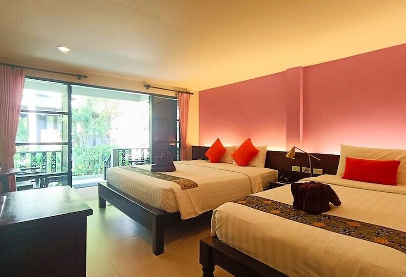 اتاق استاندارد سه تخته با چشم‌انداز باغ, Chaweng Garden Beach Resort   Sha Plus