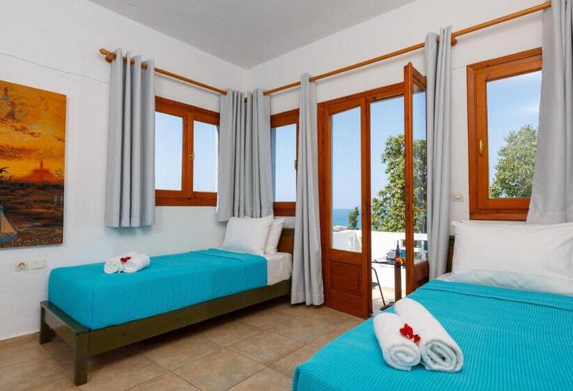 آپارتمان 1 خوابه با چشم‌انداز دریا, Romantica Hotel Apartments