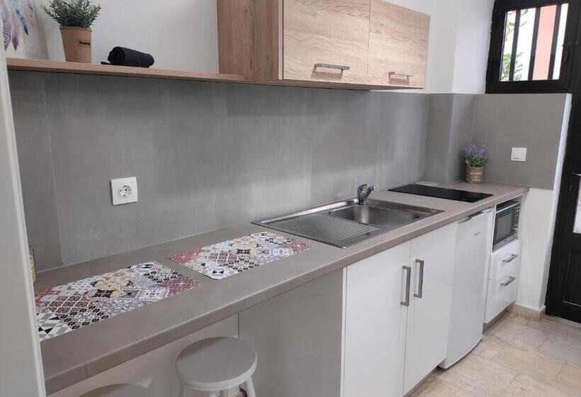 اتاق لوکس با چشم‌انداز باغ, Valentinos Apartments