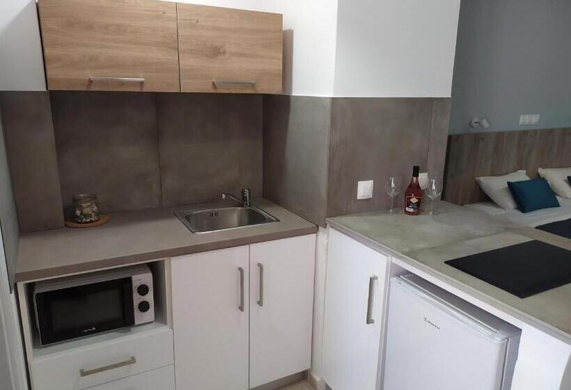 اتاق لوکس با چشم‌انداز باغ, Valentinos Apartments