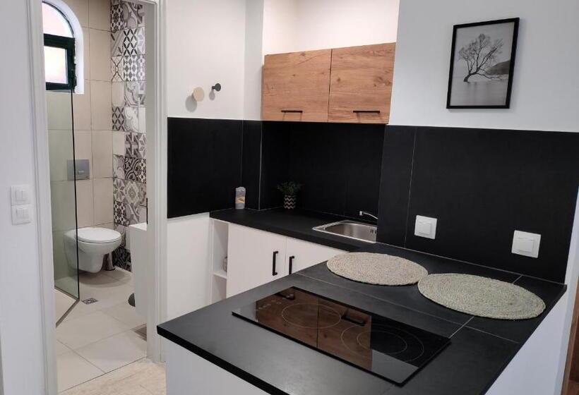 استودیو استاندارد با چشم‌انداز استخر, Valentinos Apartments