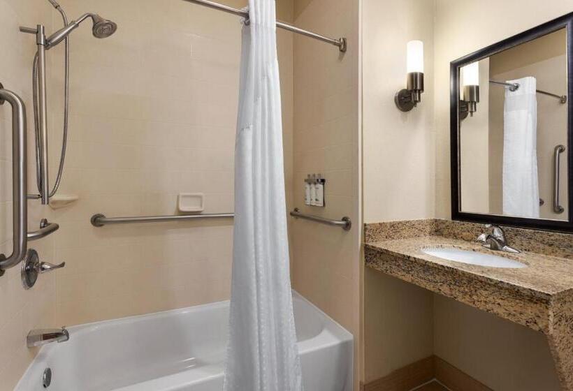 غرفة قياسية سرير كينج لذوى الإحتياجات الخاصة, Holiday Inn Express  & Suites Edmond