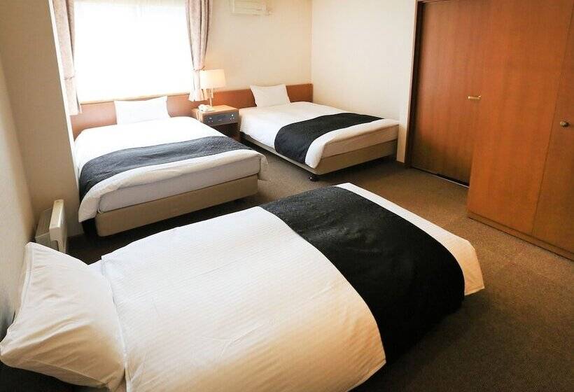 经济型三人房间, Apa Hotel Sapporo Susukino Eki Nishi